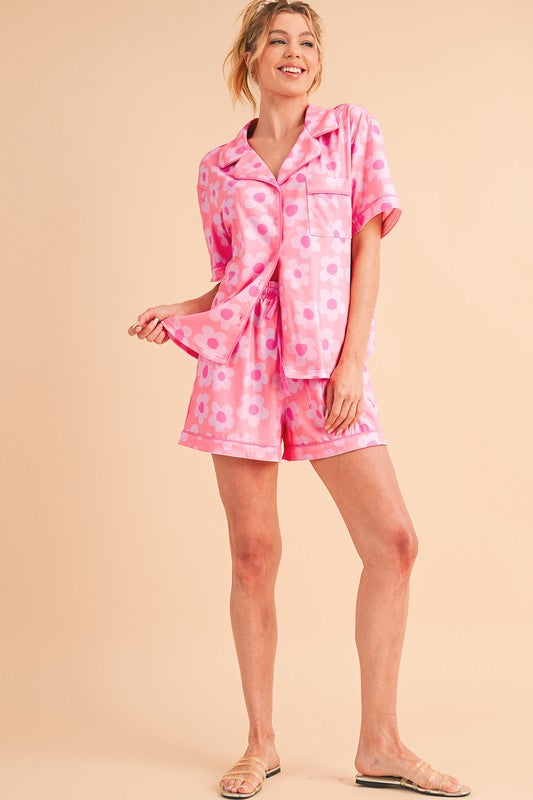 Flower Power Pajama Set