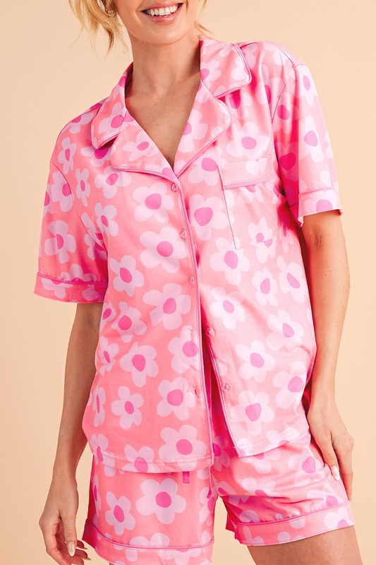 Flower Power Pajama Set