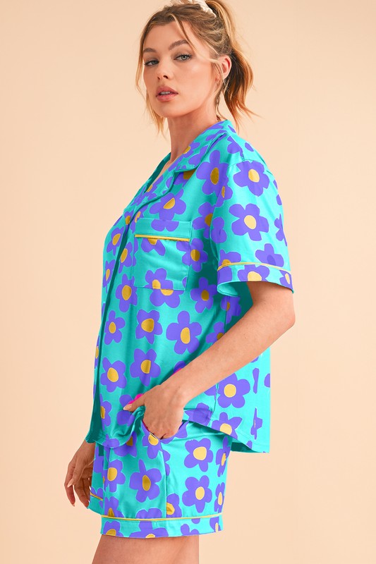 Flower Power Pajama Set