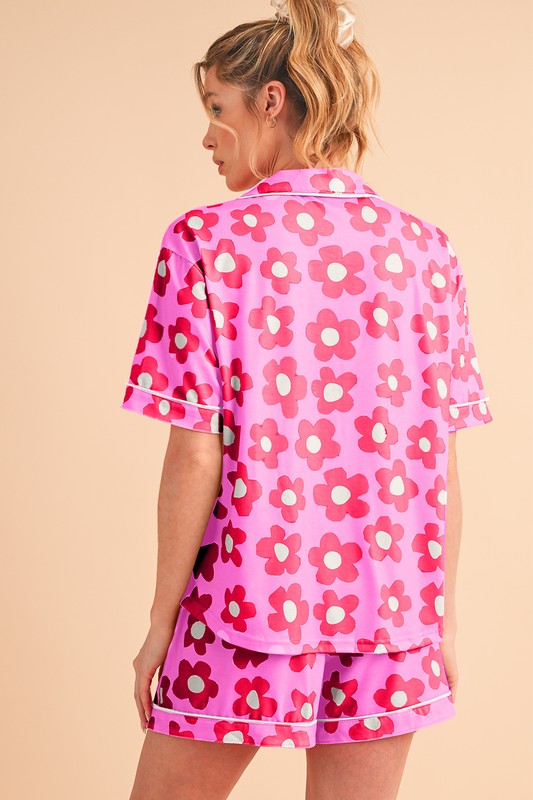 Flower Power Pajama Set