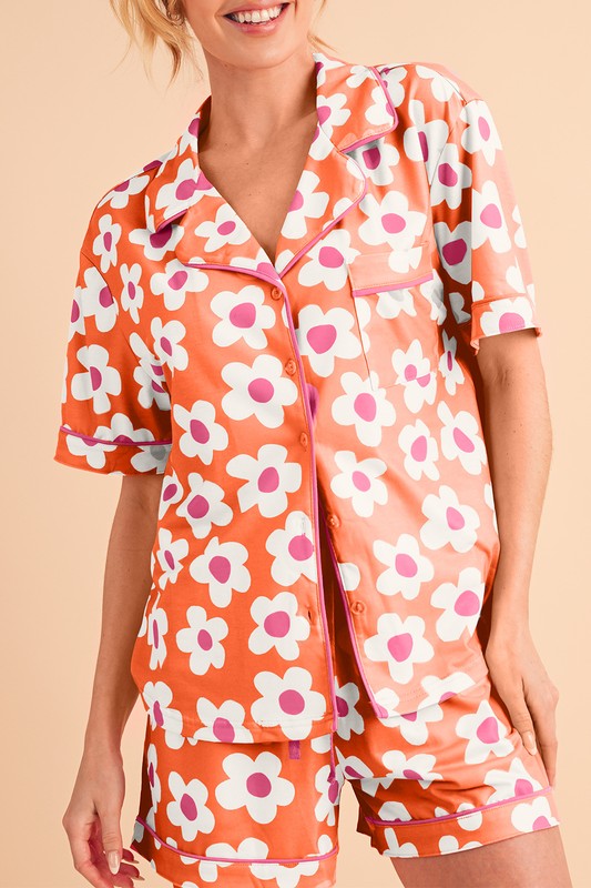 Flower Power Pajama Set