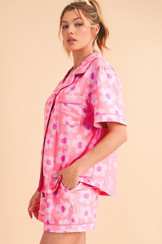 Flower Power Pajama Set