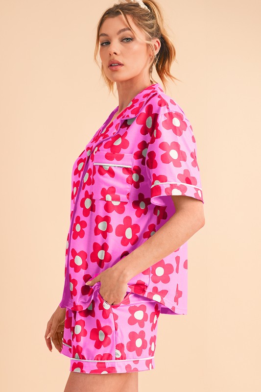 Flower Power Pajama Set